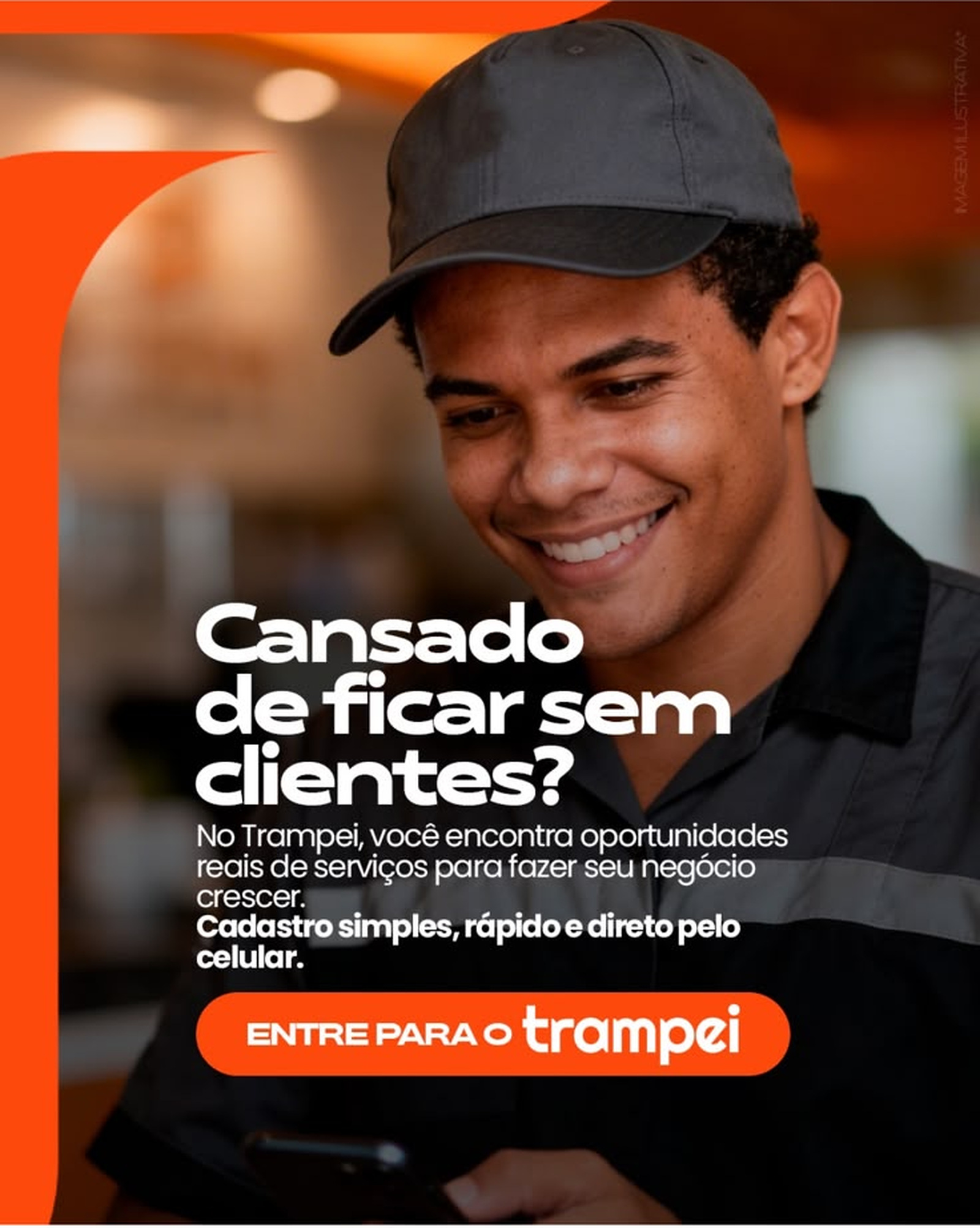 Profissional recebendo oportunidades
